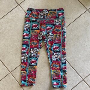 Constantly Varied Gear Comic Print Capris